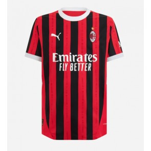 AC Milan Domácí Dres 2024-25 Krátký Rukáv